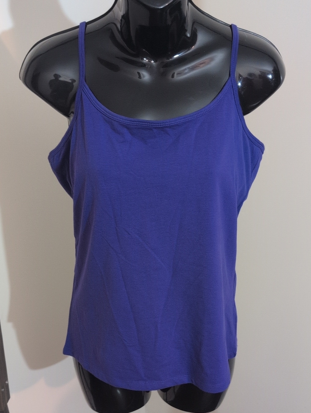 George | Women’s Slim Strap Tank Top - Deep Blue Purplish